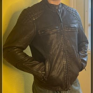 Brand New Club Monaco Lesther Jacket w/ all the Style/Pockets/ Details EVER!!!